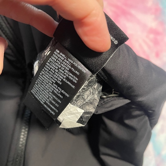 Girls north face reversible jacket XL (18) - Picture 5 of 9
